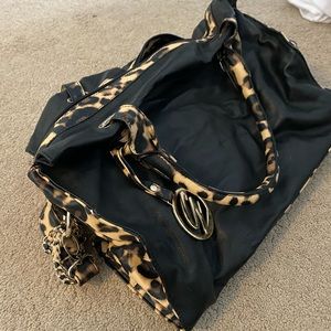 Cheetah print purse